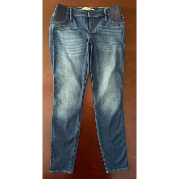 GAP Denim NWT Maternity Easy Legging Side Insert Jean Jeggings Size 28 or US 6 - Picture 2 of 11
